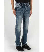 Rock Revival Julian Straight Leg 32#double; Denim Jeans