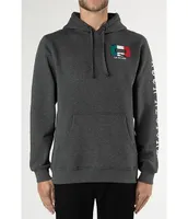 Rock Revival Long Sleeve Tri-Color Flag Logo Fleece Hoodie