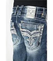 Rock Revival McHenry Straight Fit 32#double; Inseam Denim Jeans