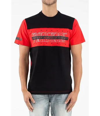 Rock Revival Short-Sleeve Metallic-Trademark T-Shirt