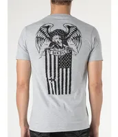 Rock Revival Short Sleeve Eagle/American Flag T-Shirt