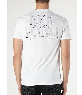Rock Revival Short Sleeve Graphic Logo T-Shirt