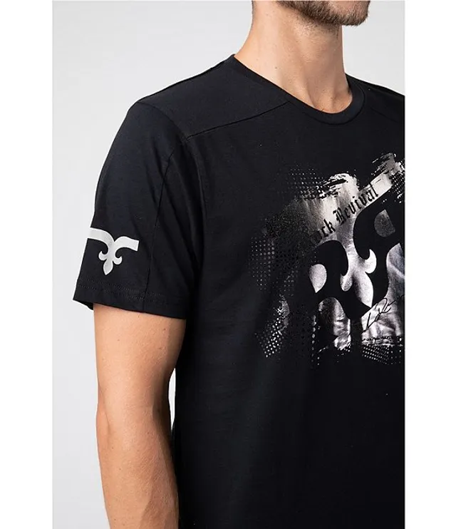 Rock Revival Short-Sleeve Metallic-Trademark T-Shirt