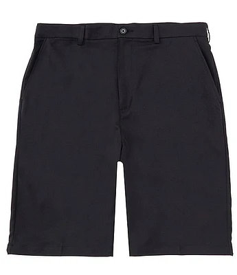 Roundtree & Yorke Big Tall Flat Front Performance 9#double; and 11#double; Inseam Shorts