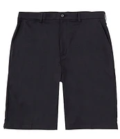 Roundtree & Yorke Big Tall Flat Front Performance 9#double; and 11#double; Inseam Shorts