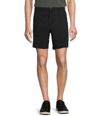 Roundtree & Yorke Big Tall Performance Half Elastic Classic Fit Stretch Fabric 8#double; And 9#double; Inseam Shorts