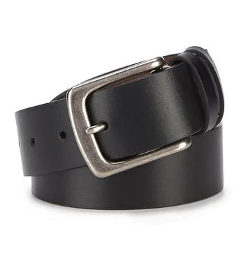 Roundtree & Yorke Big Tall Rodgers Leather Belt