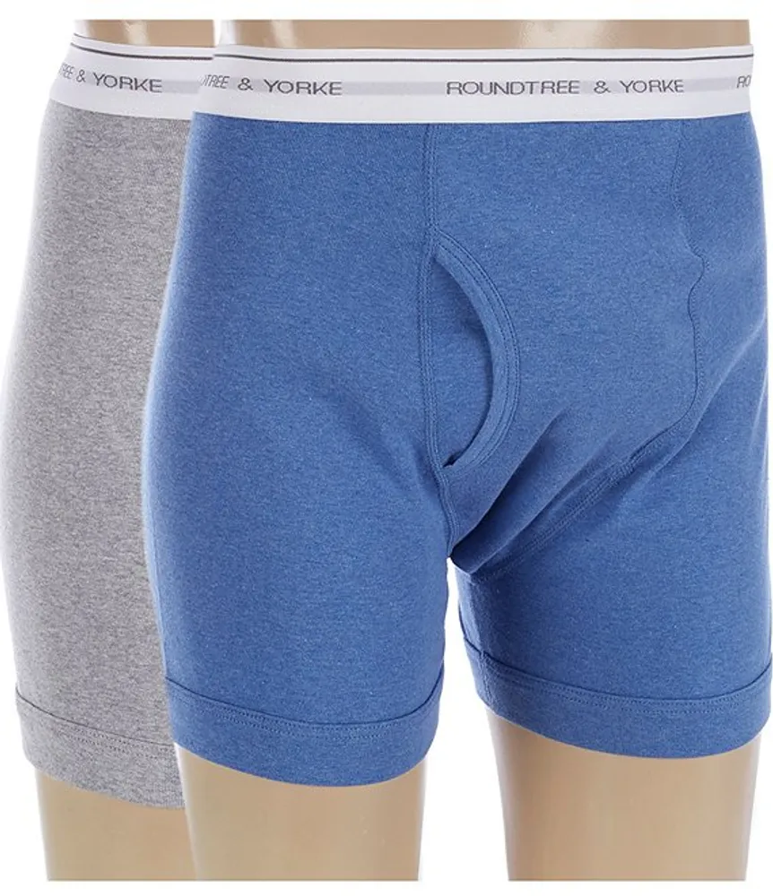 Tommy John Cool Cotton 8#double; Inseam Boxer Briefs 2-Pack