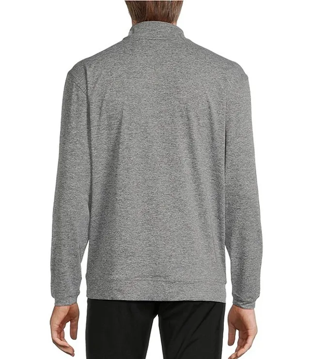 Roundtree & Yorke Long Sleeve Solid Mock Neck Pullover