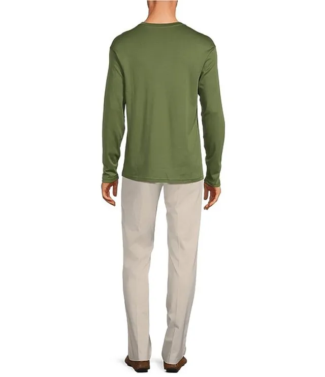 Roundtree & Yorke Long Sleeve Crew Neck Sweatshirt