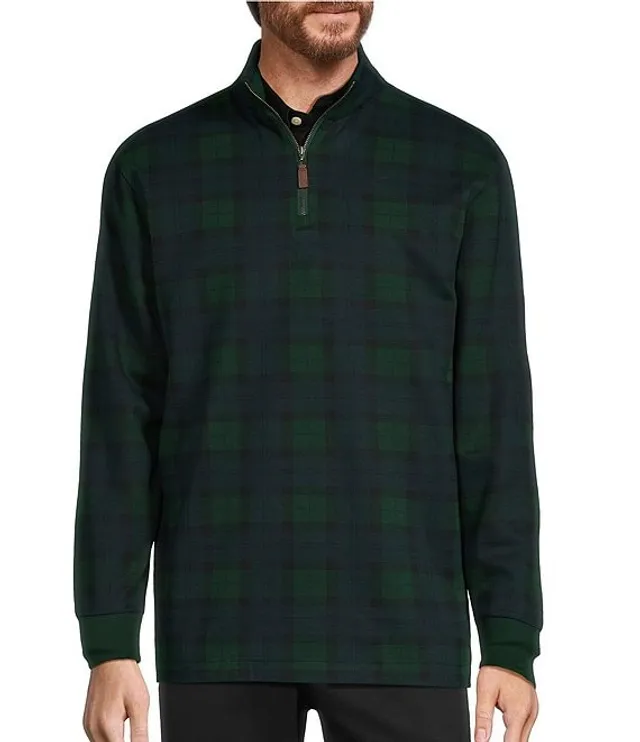 Ralph Lauren Men's Weekend Camo Jacquard Quarter-Zip