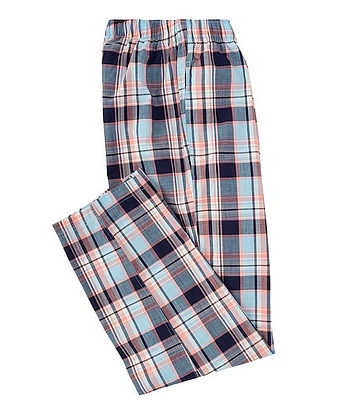 Roundtree & Yorke Plaid Woven Lounge Pants