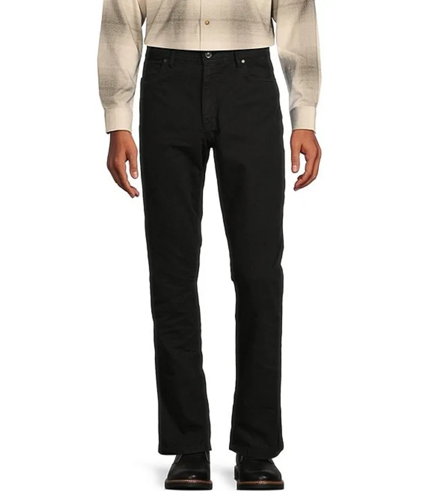 Rowm The Lodge Collection Flat Front 5-Pocket Canvas Pants