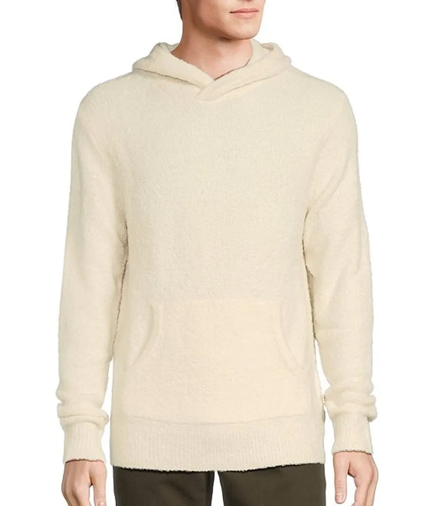 Rowm The Lodge Collection Long Sleeve Solid Knit Hoodie