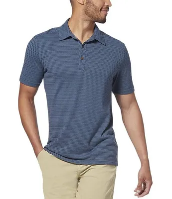 Royal Robbins Vacationer Stripe Short-Sleeve Polo Shirt