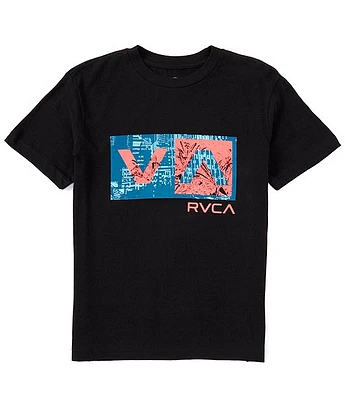 Rvca Big Boys 8-20 Short Sleeve Balance Box T-Shirt