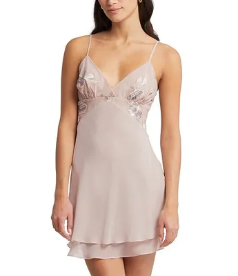 Rya Collection Stunning Floral Embroidered Chemise