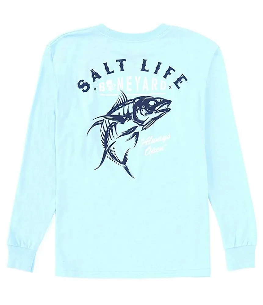 Salt Life Big Boys 8-20 Boneyard Long Sleeve T-Shirt