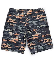 Salt Life Digital Escape Camouflage Printed 20#double; Outseam Board Shorts
