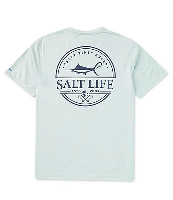 Salt Life Short Sleeve Dragnet SLX Performance T-Shirt