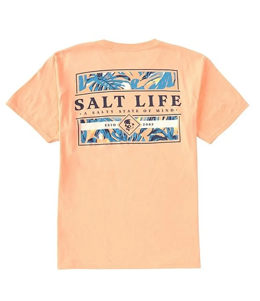 yellow salt life shirt