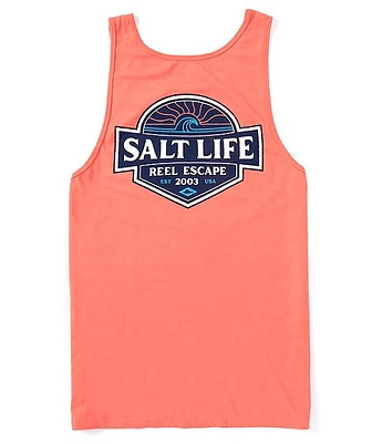 Salt Life Sleeveless Easy Days Graphic Tank