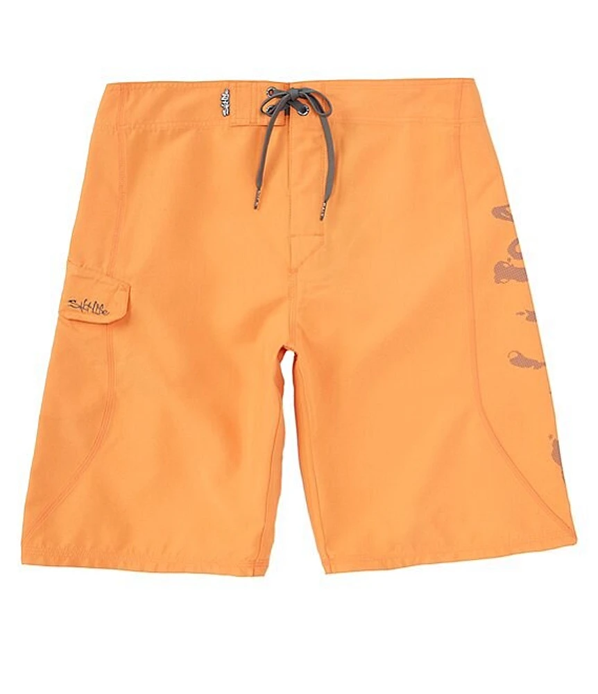 Salt Life Stealth Bomberz 22#double; Outseam Board Shorts