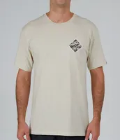 Salty Crew Short Sleeve Tippet Camouflage Fill T-Shirt