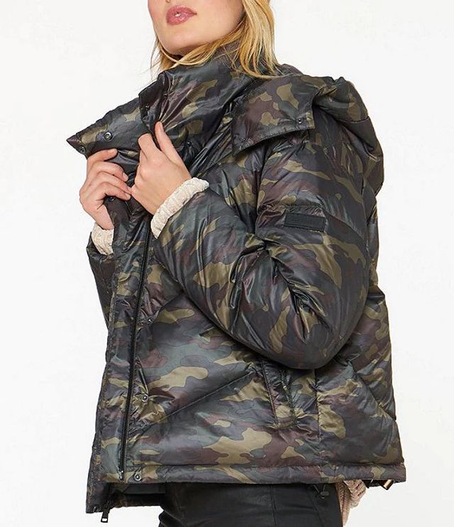 The North Face Dealio Faux Fur Hood Detail Down Crop Puffer Coat | Brazos  Mall