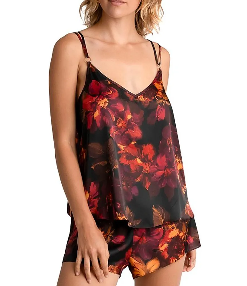 In Bloom by Jonquil Ombre Luxe Satin Cami & Shorty Set