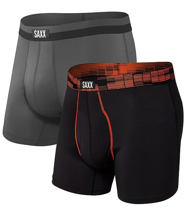 Saxx Men's Droptemp Cooling Boxer Fly Brief, Pack of 2