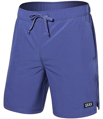 SAXX Oh Buoy Two-In-One Solid 7#double; Inseam Volley Shorts