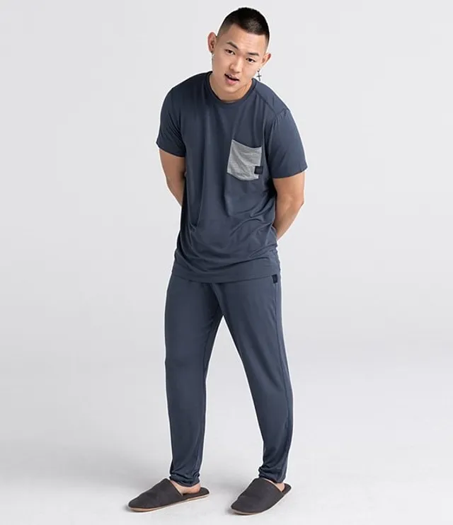 Lands' End Men's Knit Jersey Pajama Sleep Set - Macy's