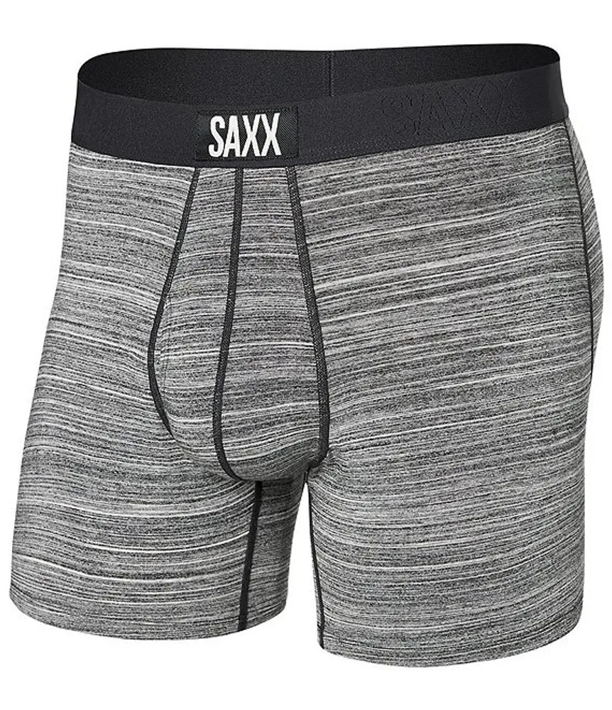 Saxx Underwear, Ultra 2 Pack, Black, Salt & Pepper
