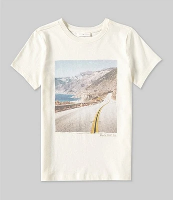 Scene&Heard Little Boys 2T-7 Short Sleeve Road Screen T-Shirt