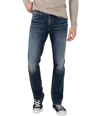Silver Jeans Co. Allan Classic Fit Straight Leg Performance Stretch