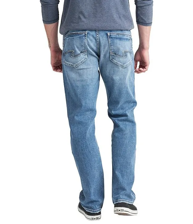 Silver Jeans Co. Craig Stretch Easy Fit Bootcut Medium Wash Jeans |  Dillard's