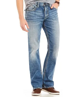 Silver Jeans Co. Craig Stretch Easy Fit Bootcut Medium Wash
