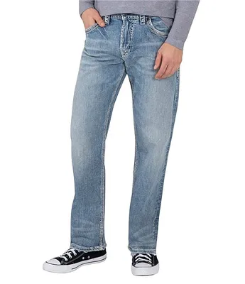Silver Jeans Co. Gordie Loose Fit Straight-Leg