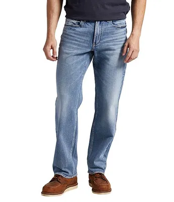 Silver Jeans Co. Gordie Relaxed-Fit Straight-Leg