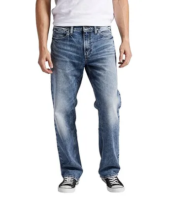 Silver Jeans Co. Grayson Classic-Fit Straight-Leg Denim