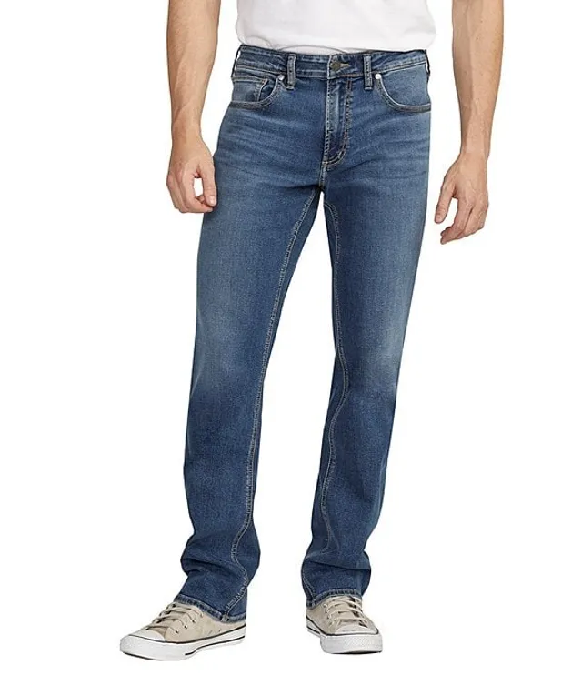 Silver Jeans Co. Grayson Straight Leg MAX FLEX Dark Wash Jeans