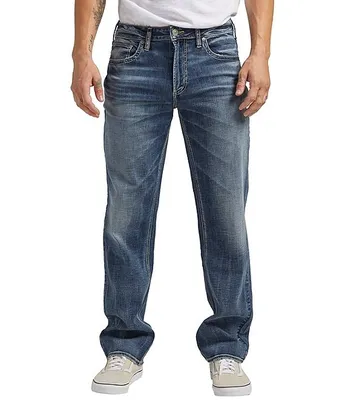 Silver Jeans Co. Grayson Straight Leg MAX FLEX Dark Wash