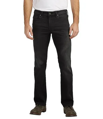 Silver Jeans Co. Jace Slim Fit Bootcut Black Wash
