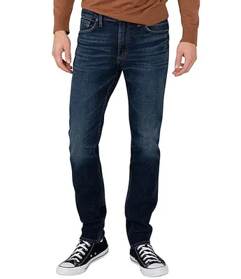 Silver Jeans Co. Machray Comfort Stretch Classic-Fit Straight Leg