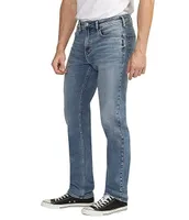 Silver Jeans Co. Machray Straight Leg Athletic Fit Denim