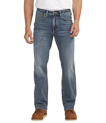Silver Jeans Co. Zac Max Flex Relaxed Fit Straight Denim