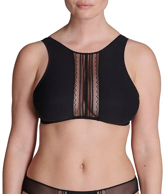 Simone Perele Harmony Wireless Sports Bra in Black - Busted Bra Shop