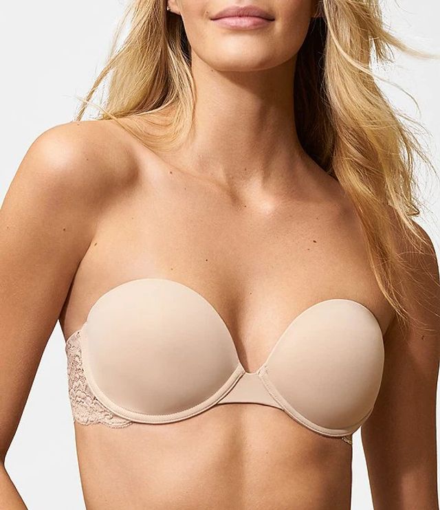 Ambrielle Bra womens 36DDD beige nude every day full coverage
