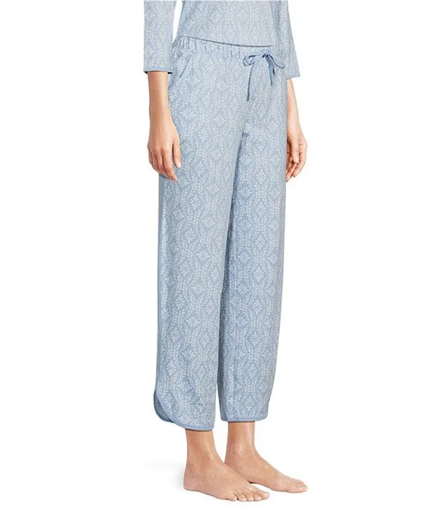 Hue Women's Sleepwell Printed Knit Pajama Pant made with Temperature  Regulating Technology